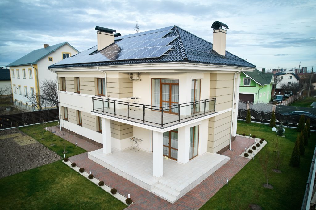 modern residential house with solar electric syste 2025 01 16 22 07 01 utc min